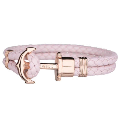 Paul Hewitt Lederarmband Fur Damen Rose Gold Anker Rosa Ph Ph L R Pr Online Kaufen