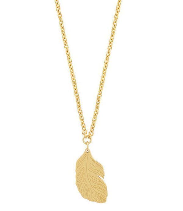 LaViida Halskette - Blatt Gold - NSI301GG