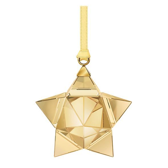 Swarovski Kristall Figuren - Star Ornament Gold Tone Small - 5223596