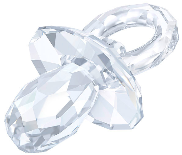 Swarovski Kristall Figuren - Schnuller - 5250635