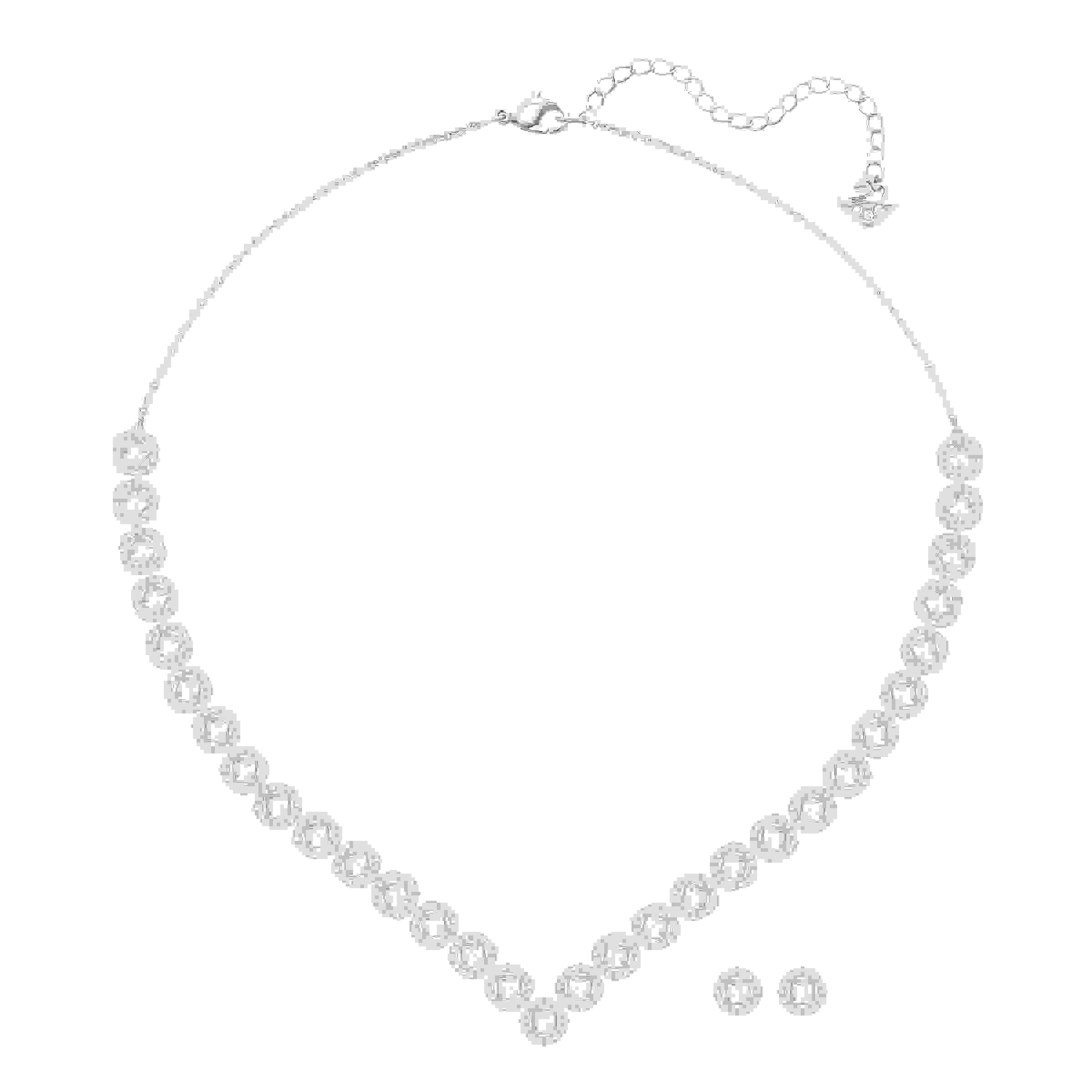 Swarovski Halskette - Angelic Square Set - 5364318