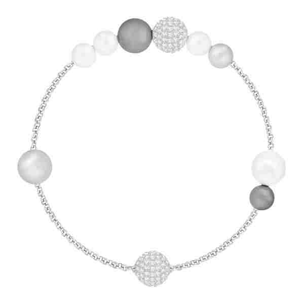 Swarovski Armband - Remix Mixed White Crystal Pearl - 5365739