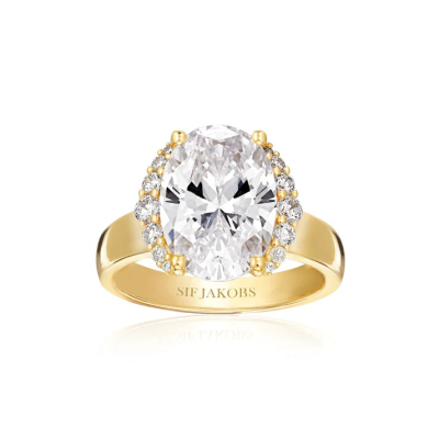 SIF Jakobs Ring SJ-R2342-CZ-YG