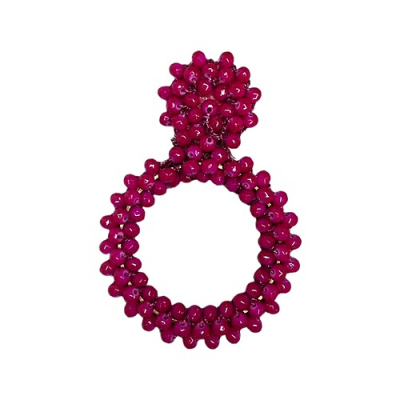 Orecchini Ohrringe Riviera-magenta