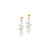 Coeur de Lion Ohrringe - Dancing Crystals & Pearls - 113621.1816.0