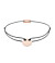 Momentoss Filo Armband - Textil - Dunkelgrau - Roségold - 21200068