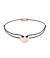Momentoss Filo Armband - Textil - Lila Grau - Roségold - 21200074