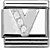 Nomination Classic - SilverShine Buchstabe V mit Zirkonia - 330301/22