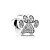 Pandora Charm - Sterlingsilber, Cubic Zirkonia - Pfote - 791714CZ