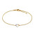 Stardiamant Armband - Herz - Brillant Gelbgold 585 - D2615G