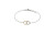Stardiamant Armband - Brillant Weißgold 585 - Gelbgold 585 - D2647/G