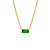 Maja Emulto Halskette - Green Elegance - EL00135.NE.YG.YW