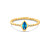 Maja Emulto Ring - Aquablue Bubble - EL00125.RG.APYG