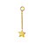 Maja Emulto Charm für Ohrschmuck - Falling Stars - EL00032.HG.YG