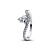 Pandora Ring - Wave heart - 193661C01