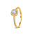 Maja Emulto Ring - MAJESTIC - EL00173.RG.YGLG