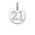 Thomas Sabo Anhänger - Love Bridge Coin 21 - LBPE0019-051-21