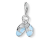 Thomas Sabo Charm - Babyschuhe blau - 0822-007-1