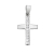 Schneider Basic Anhänger - Kreuz – Weißgold – K37