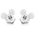 Disney Mickey Mouse - 5668781 Ohrstecker von Swarovski