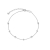 FJF JEWELLERY Fußkette / Fußband - Bella Balls and Stars Footchain - FJF0070005SWH