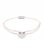 Momentoss Filo Armband - Textil - Hellrosa - Silber - 21200006