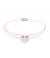 Momentoss Filo Armband - Textil - Rosa, Hell - Silber - 21200008