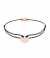 Momentoss Filo Armband - Textil - Schwarz - Rosé - 21200028