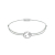 Momentoss Filo Armband - Textil - Grau - rhodiniert - Weltkugel - 21203251