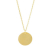 Momentoss Filo Halskette - Gravurplatte rund - 21700060