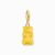 Thomas Sabo Charm - Goldbären-Anhänger in Gelb - 2184-413-4