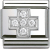 SilverShine aus Edelstahl mit 925er Silber und Zirkonia - Kreuz - 330304/03 Classic von Nomination