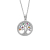 Auranto Collier - Silbercollier Lebensbaum bunt - M262107