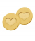 LaViida Ohrstecker - Herz - Gold - EPI503GG
