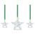 Swarovski Kristall Figuren - Annual Edition Ornament Set 2025 - 5701854