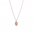 Alisia Halskette - AL1386-Rosato-Calcedonio