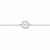 Maja Emulto Armband - Starshine white - EL00113.BR.RH.W