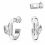 Swarovski Creolen - Dextera - 5671192