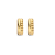 FJF JEWELLERY Creolen - Creole Classic Hoop Half-Ball - FJF0030047SYG