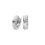 FJF JEWELLERY Creolen - Creole Classic Hoop Half-Ball - FJF0030047SRH