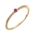 Stardiamant Ring - Brillant Gelbgold 585 - D6485G