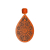 Orecchini Ohrringe - Orecchini - Gianna-Glas-coral-gold