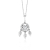 Julie Julsen Halskette - Dancing Stone FLYING LEAVES - JJDNE01291.1