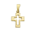 Schneider Basic Anhänger - Kreuz – Gold - K08