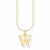 Thomas Sabo Halskette - Buchstabe W - KE2032-413-39-L45V