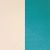 Les Georgettes Ledereinsatz Armreif - Nude Aqua - LEDAX