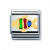 TIERE - WASSER Edelstahl, Email und 18K-Gold (Fisch) Classic von Nomination