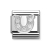 SilverShine aus Edelstahl mit 925er Silber und Zirkonia - Hufeisen - 330304/06 Classic von Nomination