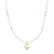 FJF JEWELLERY Halskette - Icon Heart Stone Edition Rainbow Moonstone -FJF0010050YRB