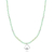 FJF JEWELLERY Halskette - Icon Heart Stone Edition Phrenite - FJF0010050SPH